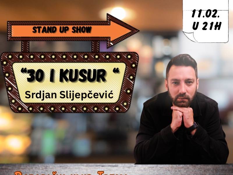 30 i kusur Srđan Slijepčević GIGS TIX Srbija gigstix