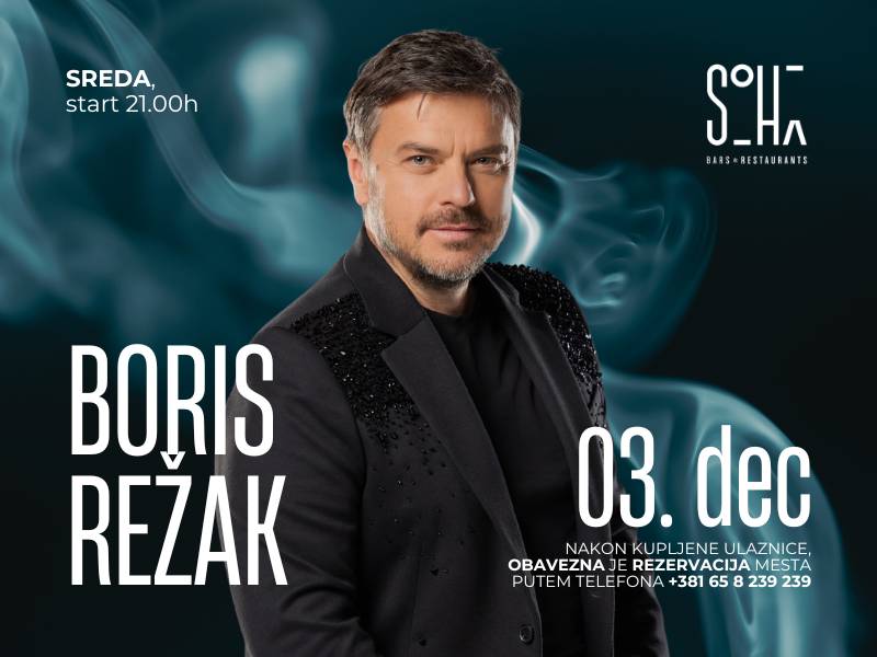 Boris Režak - GIGS TIX Srbija - gigstix.com