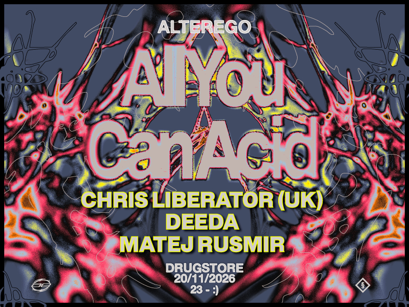 Artwork for Alterego - All you can acid - Chris Liberator