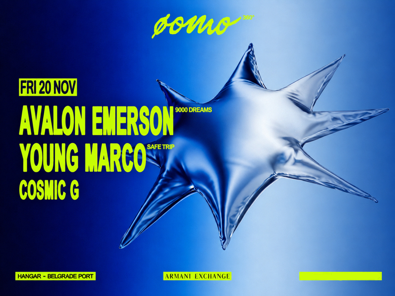 Artwork for FOMO pres. Avalon Emerson and Young Marco